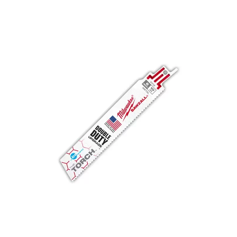 Segueta 10 Dientes 6 Largo Sawzall Ice Hardened Torch Milwaukee 48004712