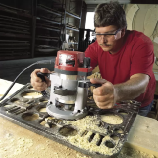 Router 1/2" y 1/4" 15 Amp 10,000-22,000 rpm MILWAUKEE 562520