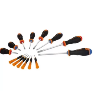 Desarmadores, Mango Comfort Grip Blister 14 Piezas 14197