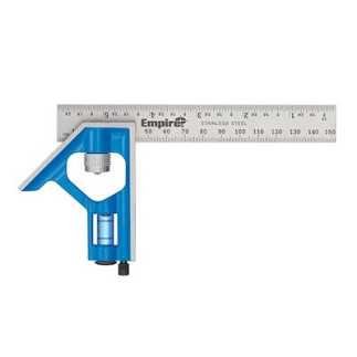 ESCUADRA DE BOLSILLO TRUE BLUE DE 6 PULGADAS PLÁSTICO EMPIRE AMILE255IM