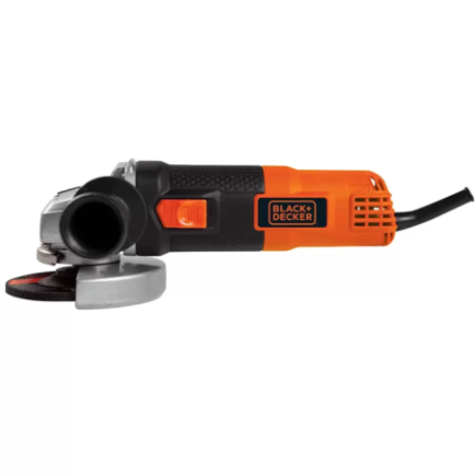 Esmeriladora Angular Mini 4-1/2" 820 W + guantes + gafa + estuche BLACK & DECKER G720K-B3