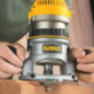 Router 1/2" y 1/4" 1,300 W 24,500 rpm DEWALT DW616 Router 1/2" y 1/4" 1,300 W 24,500 rpm DEWALT DW616