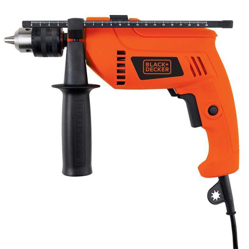 Taladro Percutor 1/2" 550 W Black & Decker HD555K-B3