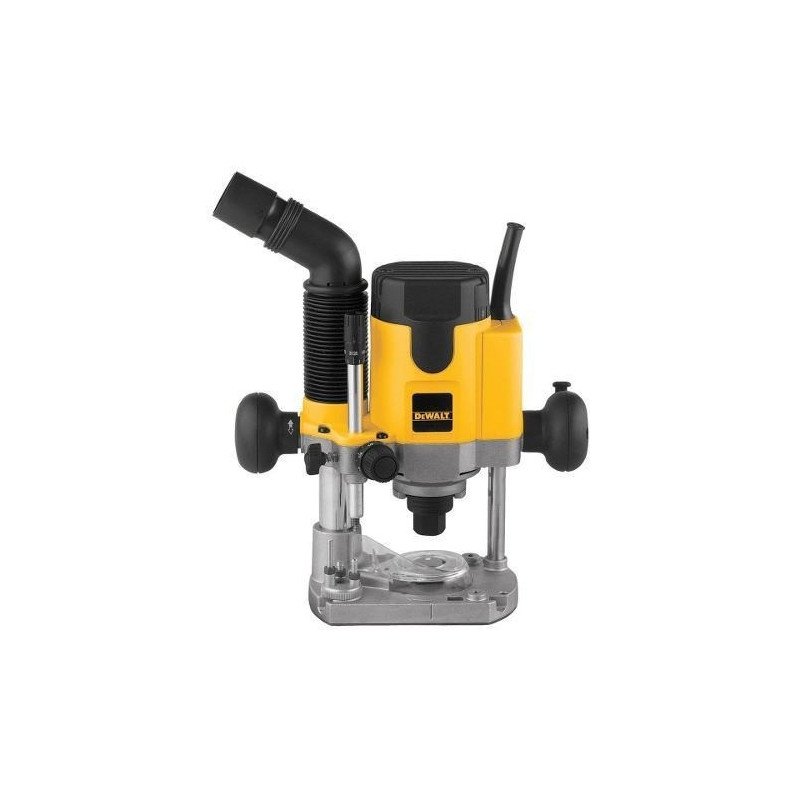 Router 1/2" y 1/4" 1,100 W 8,000-24,000 rpm con adaptador polvo DEWALT DW621