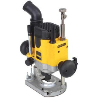 Router 1/2" y 1/4" 1,100 W 8,000-24,000 rpm con adaptador polvo DEWALT DW621