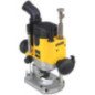Router 1/2" y 1/4" 1,100 W 8,000-24,000 rpm con adaptador polvo DEWALT DW621