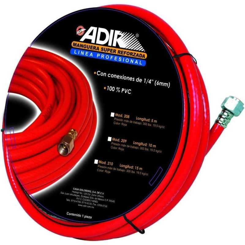 Adir 208 Manguera Reforzada 1/4" 5 M