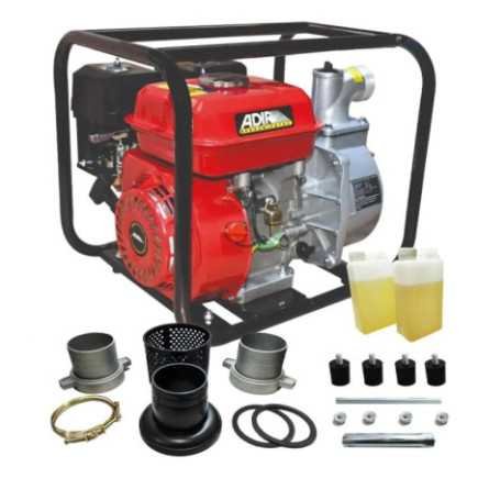 Adir 125 Motobomba de Agua a Gasolina 6.5 HP 2x2