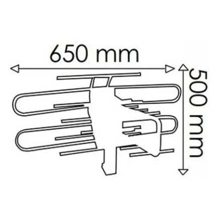 Adir 1491 Antena Giratoria 360 Grados