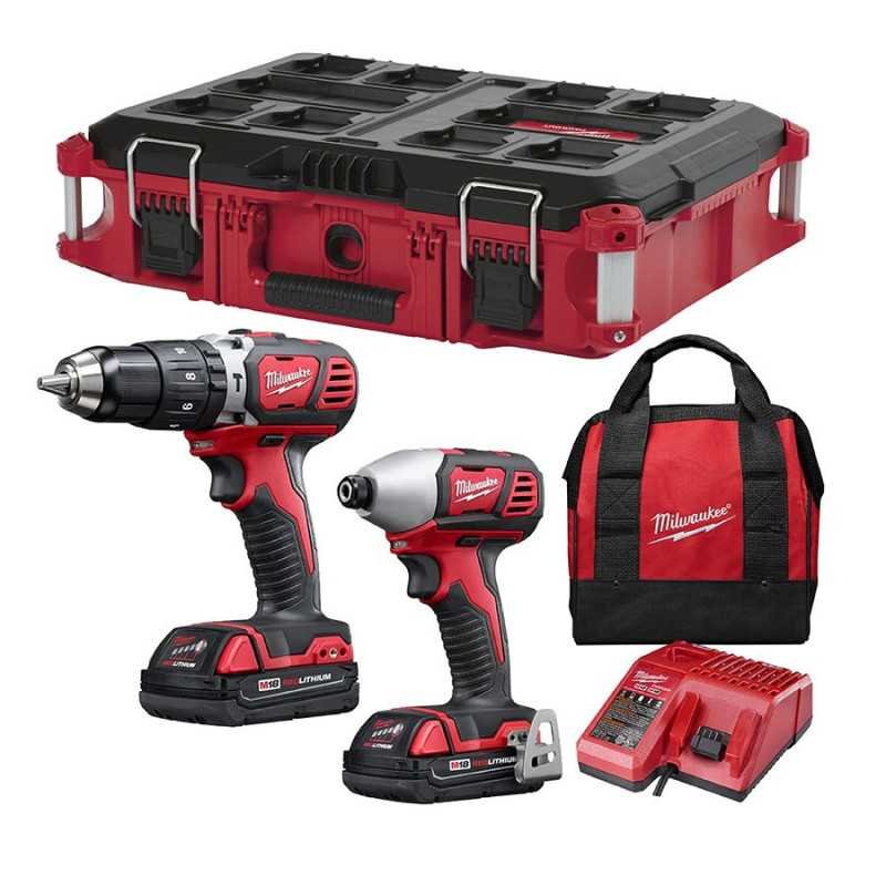 Combo Rotomartillo + Atornillador 18 V + Caja PACKOUT Combo Rotomartillo + Atornillador 18 V + Caja PACKOUT