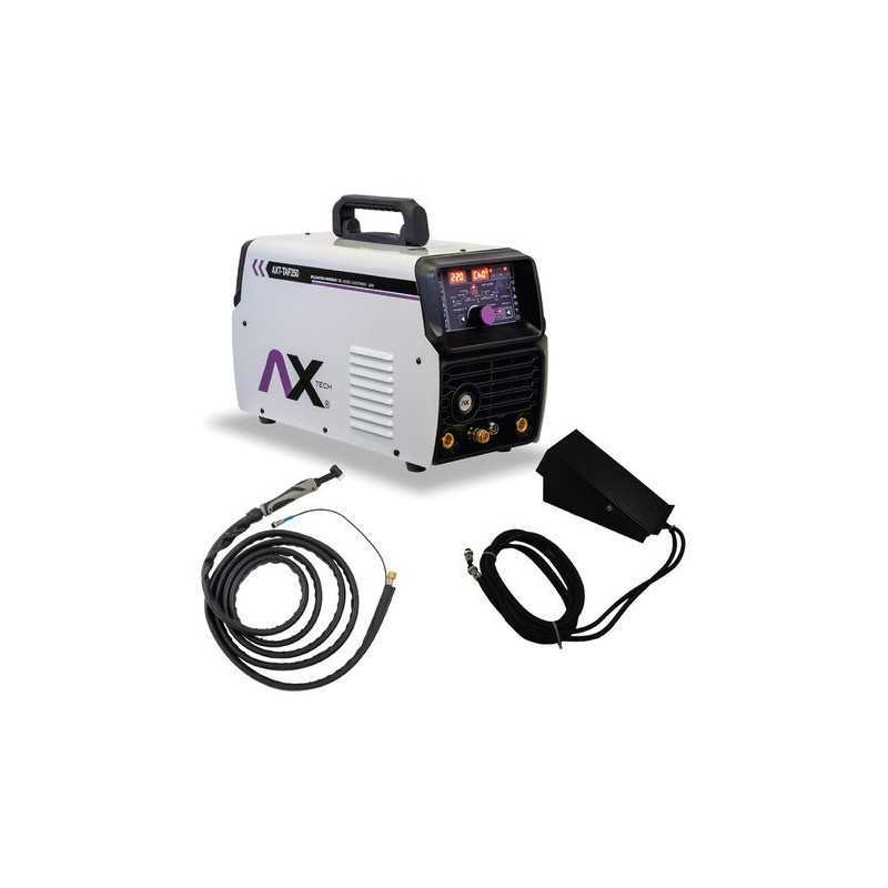 Soldadora Inversor Tig Ac/Dc Y Electrodo 250Amp 220V 1Ph C/Pedal CEN-AXT-TAF250P AXTECH Soldadora Inversor Tig Ac/Dc Y Electrodo 250Amp 220V 1Ph C/Pedal CEN-AXT-TAF250P AXTECH