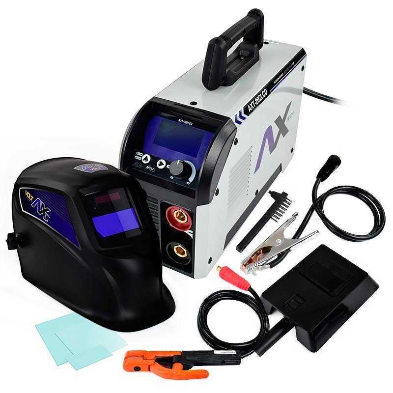 Soldadora Inversora Electrodo Y Tig 200 Amp Lift Bi Voltaje CEN-AXT-P202LCD AXTECH Soldadora Inversora Electrodo Y Tig 200 Amp Lift Bi Voltaje CEN-AXT-P202LCD AXTECH