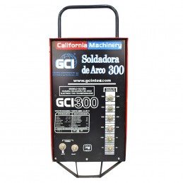 Soldadora De Electrodo 300 A California Machinery GCI300CF CALIFORNIA WELDING