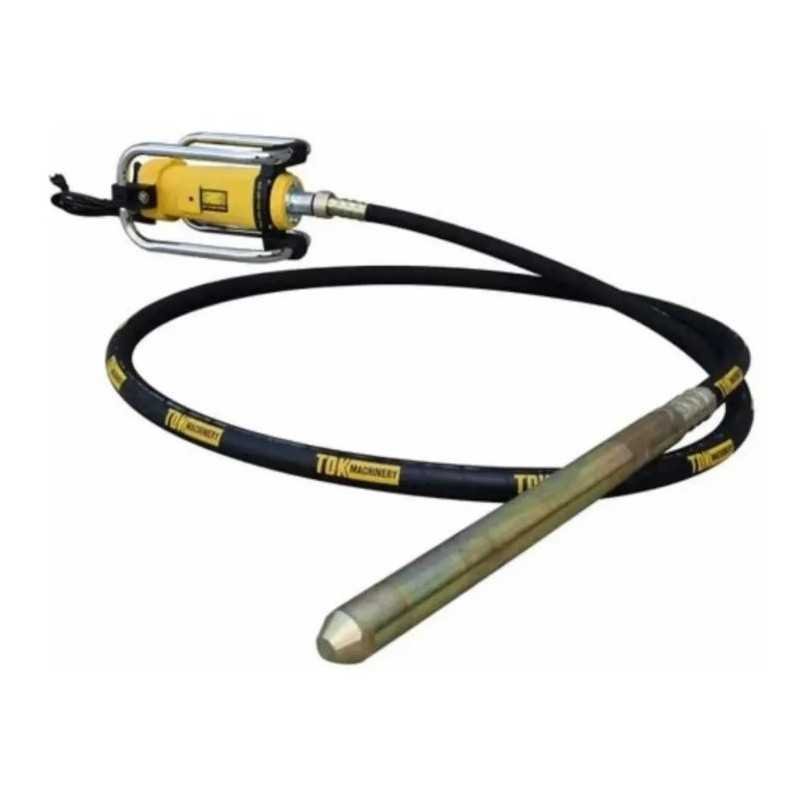 Vibrador Eléctrico Tdk 2 Hp 110V60Hz Con Chicote De 38Mm X 3 Mts HUSKY-DYNA135