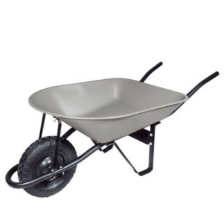 Carretilla con bastidor metálico 4.5 Ft3 llanta 4 capas