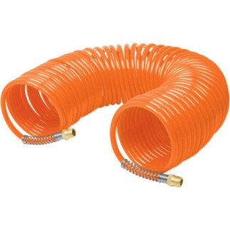 Manguera tipo resorte para compresor, 15 m x 1/4', Truper