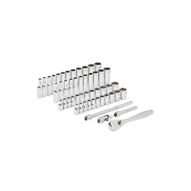 Llave Trinquete Y Dados De 1/4" (6.3Mm) Y 3/8 (9.5Mm)