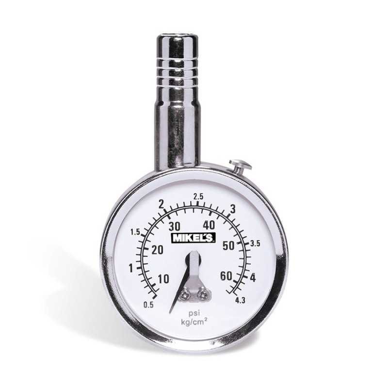 Calibrador De Carátula Profesional Hd Cromado Rango 0-160 Psi