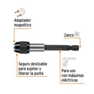 Extensión magnética 5", para puntas, EXPERT 101964
