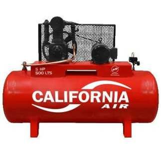 Compresor de Banda 500 L 5 Hp Bifásico 220 V Motor WEG