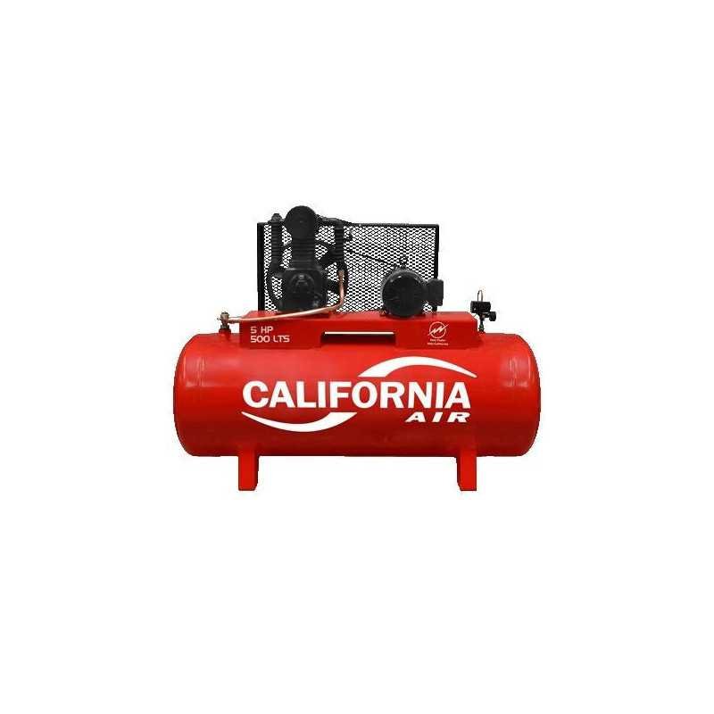 Compresor de Banda 500 L 5 Hp Bifásico 220 V Motor WEG