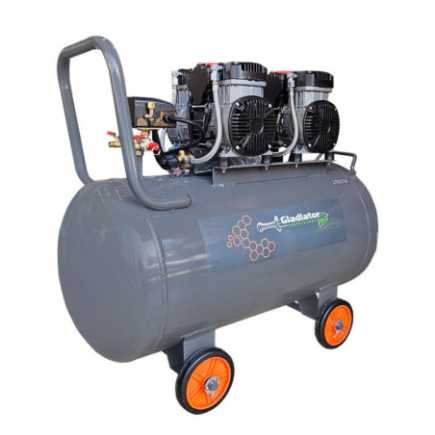 Compresor Libre de Aceite 100 L 4 Hp 110 V SYN-CESA8100/2/16