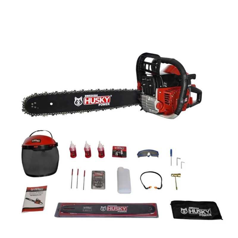 Motosierra a gasolina 20" 2.5 Hp 52 cc + accesorios HUSKY HKM52PLUS Motosierra a gasolina 20" 2.5 Hp 52 cc + accesorios HUSKY HKM52PLUS