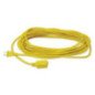Extensión eléctrica uso rudo polarizada color amarillo, 10 m 136044
