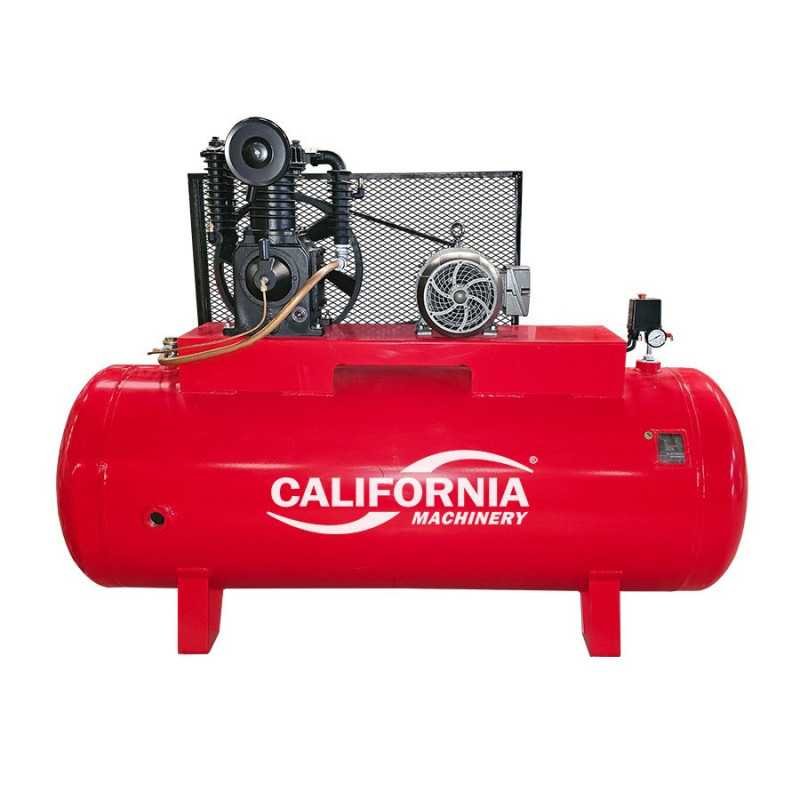 Compresor de Banda 500 L 5 Hp Trifásico 220/440 V motor ABB CALC500HT5AKIT