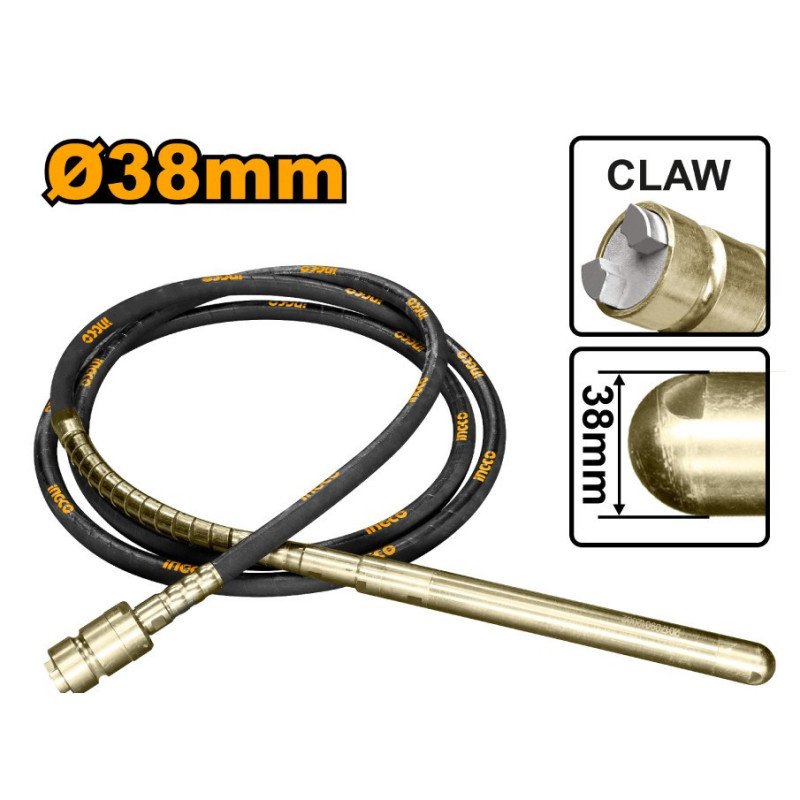 Vibrador a Gasolina 5.5 Hp Motor Ingco + chicote INGCO GVR-2KIT Vibrador a Gasolina 5.5 Hp Motor Ingco + chicote INGCO GVR-2KIT