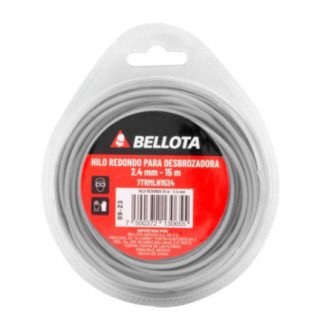 Hilo para desbrozadora 2.4 MM X 15 M Bellota 7TRMLN1524