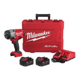 Combo Llave de impacto + esmeriladora + 2 baterías 18 V 5 A