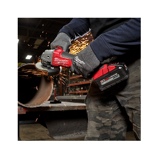 Combo Llave de impacto + esmeriladora + 2 baterías 18 V 5 A