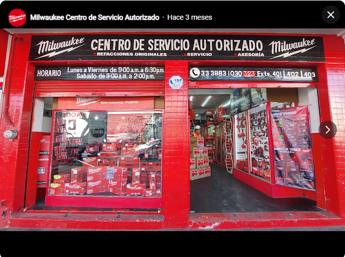 Tienda Milwaukee en Guadalajara