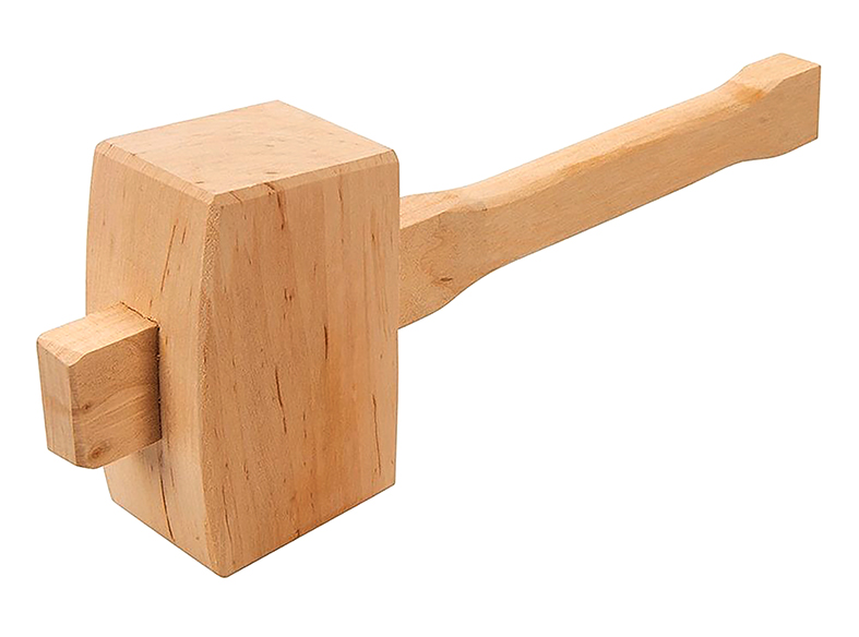 Mazo de madera para carpintero