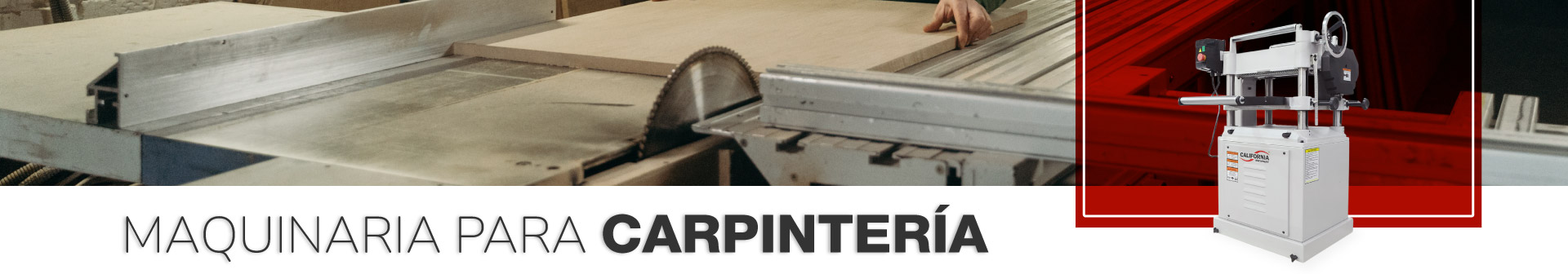 maquinaria para madera carpintería