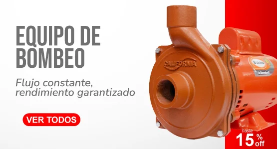 Motobombas para agua