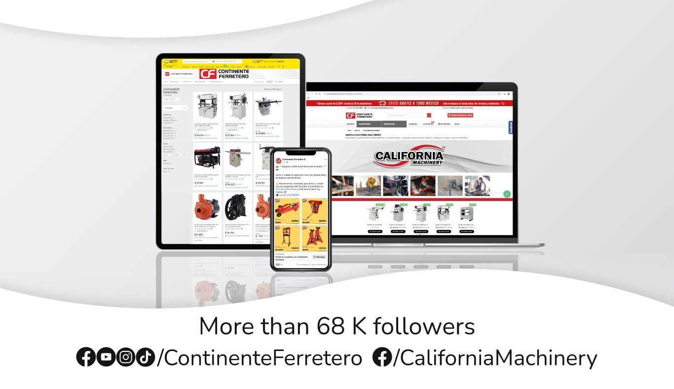 Redes sociales continente Ferretero